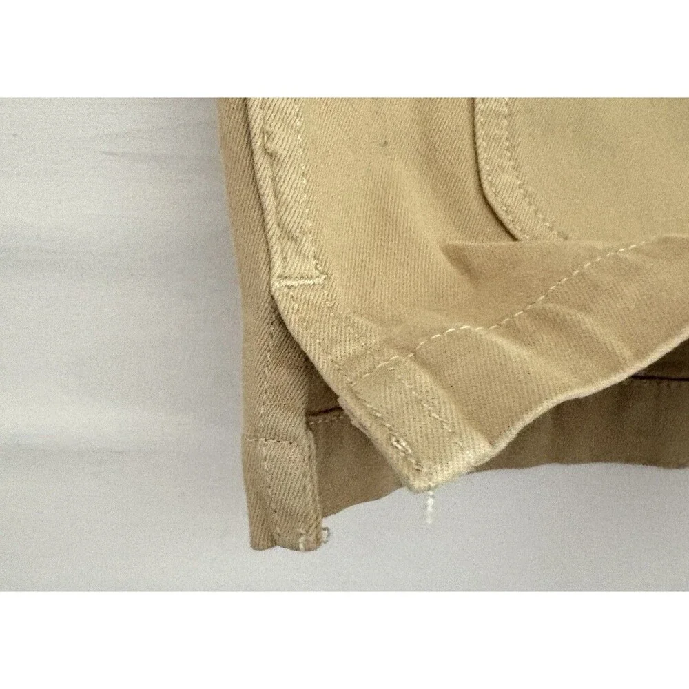 DL1961 Tan Cotton Twill Chore Jacket Utility Field Coat Womens‎ XS New